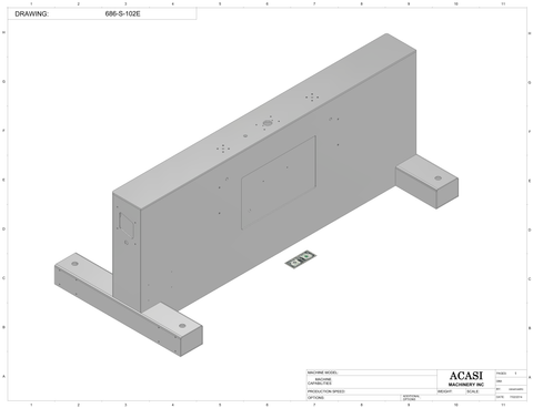 Piston Filler - Model Trupiston 10 GL SERVO Part 686-S-102E By Acasi Machinery