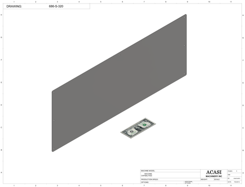 Piston Filler - Model Trupiston 10 GL SERVO Part 686-S-320 By Acasi Machinery