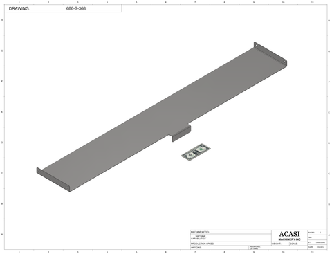 Piston Filler - Model Trupiston 10 GL SERVO Part 686-S-368 By Acasi Machinery