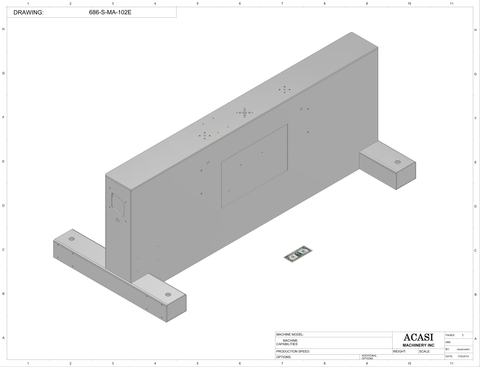 Piston Filler - Model Trupiston 10 GL SERVO Part 686-S-MA-102E By Acasi Machinery