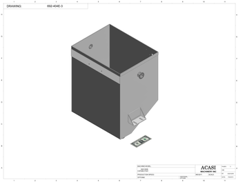 Piston Filler Part 692-404E-3 By Acasi Machinery