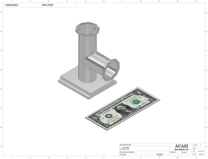 Piston Filler Part 694-250E By Acasi Machinery