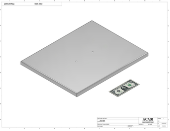 Piston Filler Part 694-450 By Acasi Machinery