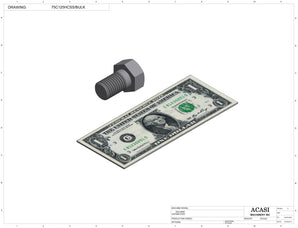 Component 75C125HCSS/BULK, by Acasi Machinery Inc.