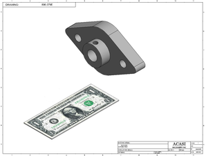 Elevation System CF-WaterFall 810-300-COL-V17 Part 806-379E, , By Acasi Machinery