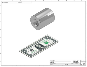 Elevation System CF-WaterFall 810-300-COL-V17 Part 806-397, By Acasi Machinery