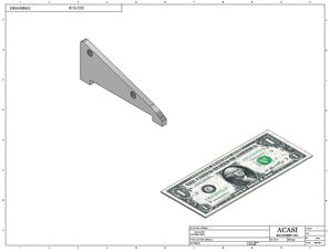 Waterfall cap feeder and sorter, model 810-000 V18, Part 810-030, by Acasi Machinery Inc.