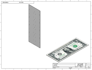 Waterfall cap feeder and sorter, model 810-000 V18, Part 810-054, by Acasi Machinery Inc.