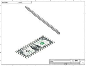 Elevation System CF-WaterFall 810-300-COL-V17 Part 810-302, By Acasi Machinery