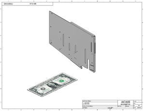 Elevation System CF-WaterFall 810-300-COL-V17 Part 810-306, By Acasi Machinery