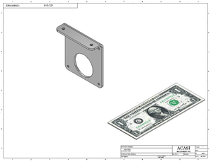 Elevation System CF-WaterFall 810-300-COL-V17 Part 810-321, by Acasi Machinery