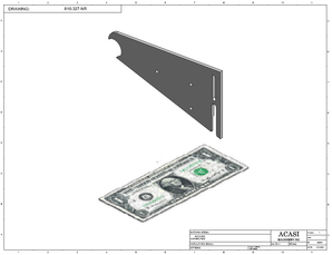 Elevation System CF-WaterFall 810-300-COL-V17 Part 810-327-NR, By Acasi Machinery