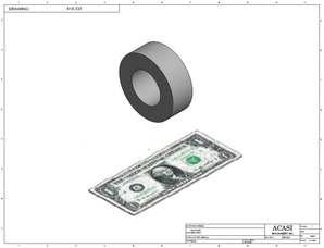 Elevation System CF-WaterFall 810-300-COL-V17 Part 810-333, By Acasi Machinery
