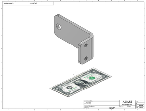 Elevation System CF-WaterFall 810-300-COL-V17 Part 810-349, By Acasi Machinery