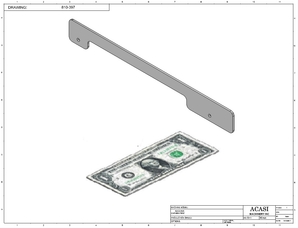 Elevation System CF-WaterFall 810-300-COL-V17 Part 810-397, By Acasi Machinery