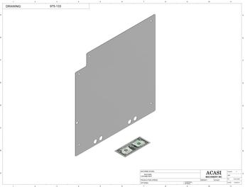 Inline Bottle Cleaner Part 975-133 By Acasi Machinery