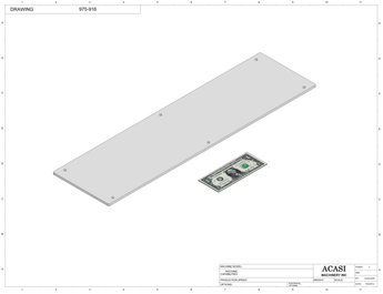 Inline Bottle Cleaner Part 975-916 By Acasi Machinery