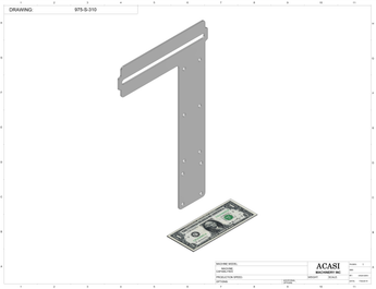 Inline Bottle Cleaner Part 975-S-310 By Acasi Machinery