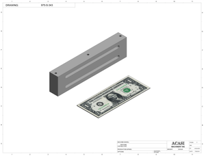 Inline Bottle Cleaner Part 975-S-343 By Acasi Machinery