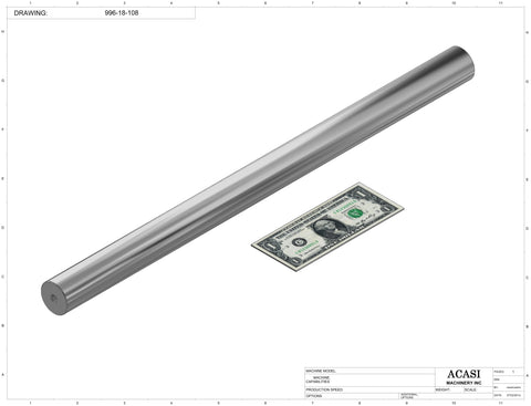 Automatic inline gap transfer machine, model GT-48, Part 996-18-108 by Acasi Machinery Inc.