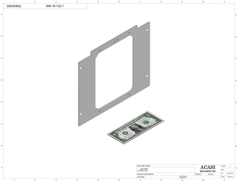 Gap Transfer - Model GT-16 | Part 996-18-132-1 By Acasi Machinery