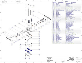 Automatic inline gap transfer machine, model GT-16, Assy GT-16 (996-200 V1), by Acasi Machinery Inc.