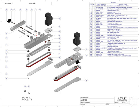 Gap Transfer - Model GT-22-E | Belt System