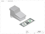Automatic inline piston filler machine model - MiniPiston 1 SH, Component AMA-B01LZAUORK, by Acasi Machinery Inc.