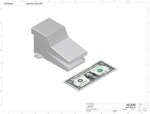 Automatic inline piston filler machine model - MiniPiston 1 SH, Component AMA-B01LZAUORK, by Acasi Machinery Inc.