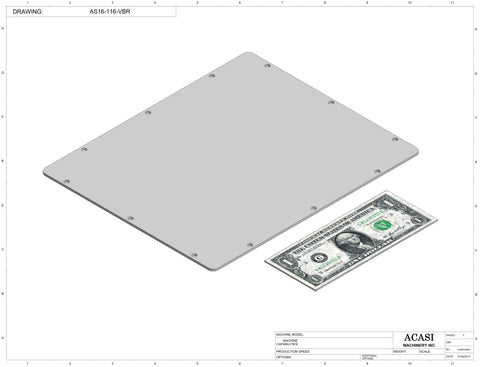 Semi Automatic Single Head Cap Tightener – Model AS16-116-VBR, by Acasi Machinery Inc.