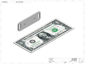 Semi-Automatic single cap tightener, model AS-CS16, Assy AS16-126-VBR, by Acasi Machinery Inc.