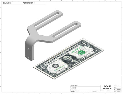 Semi Automatic Single Head Cap Tightener – Model AS16-242-VBR, by Acasi Machinery Inc.