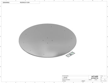 Accumulating Rotary Table Model RA 3200 Part RA3042-01-004