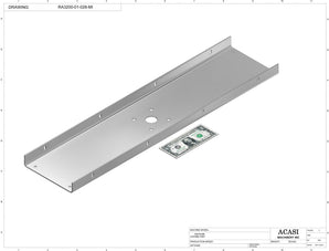 Accumulating Rotary Table Model RA 3200 Part RA3042-01-028-MI, by Acasi Machinery Inc.