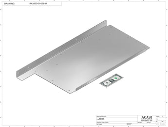 Accumulating Rotary Table Model RA 3200 Part RA3042-01-056E-MI, by Acasi Machinery Inc.