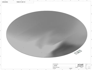 Accumulating Rotary Table Model RA 60 Part RA60-01-020 V2, by Acasi Machinery Inc.