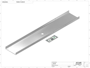 Accumulating Rotary Table Model RA 60 Part RA60-01-028-MI, by Acasi Machinery Inc.