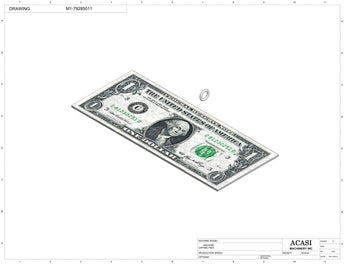 Automatic inline 4 miniature pistons filler machine, gating cylinders to automatically control handling of the bottles, high viscocity liquid products, model Minipiston, Component M1-79285011, by Acasi Machinery Inc.