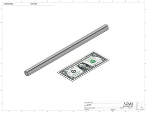 Automatic inline 4 miniature pistons filler machine, gating cylinders to automatically control handling of the bottles, high viscocity liquid products, model MiniPiston-4, Part 650-004, by Acasi Machinery Inc.