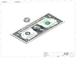 Automatic inline 4 miniature pistons filler machine, gating cylinders to automatically control handling of the bottles, high viscocity liquid products, model MiniPiston-4, Component M1-87925731, by Acasi Machinery Inc.