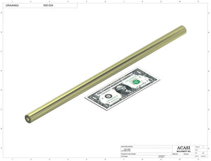 Automatic inline 4 miniature pistons filler machine, gating cylinders to automatically control handling of the bottles, high viscocity liquid products, model MiniPiston-4, Part 650-024, by Acasi Machinery Inc.