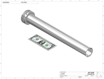 Automatic inline 4 pistons filler machine high-precision, electrically-driven ball screw movement, high viscocity liquid products, Assy 618-320E, by Acasi Machinery Inc.