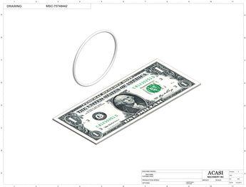 Automatic inline 4 pistons filler machine high-precision, electrically-driven ball screw movement, high viscocity liquid products, Component M1-75748442, by Acasi Machinery Inc.