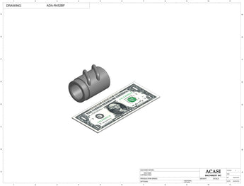 Automatic inline 4 pistons filler machine high-precision, electrically-driven ball screw movement, high viscocity liquid products, Component ADA-12452BF, by Acasi Machinery Inc.