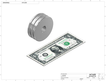 Automatic inline 4 pistons filler machine high-precision, electrically-driven ball screw movement, high viscocity liquid products,  Part 615-220, by Acasi Machinery Inc.