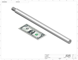 Automatic inline 4 pistons filler machine high-precision, electrically-driven ball screw movement, high viscocity liquid products, Part 615-210, by Acasi Machinery Inc.