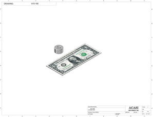 Automatic inline 4 pistons filler machine high-precision, electrically-driven ball screw movement, high viscocity liquid products, Part 615-190, by Acasi Machinery Inc.