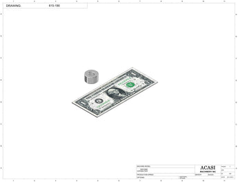 Automatic inline 4 pistons filler machine high-precision, electrically-driven ball screw movement, high viscocity liquid products, Part 615-190, by Acasi Machinery Inc.