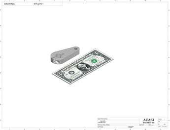 Automatic inline 4 pistons filler machine high-precision, electrically-driven ball screw movement, high viscocity liquid products, Part 615-270-1, by Acasi Machinery Inc.