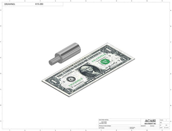 Automatic inline 4 pistons filler machine high-precision, electrically-driven ball screw movement, high viscocity liquid products, Part 615-280, by Acasi Machinery Inc.